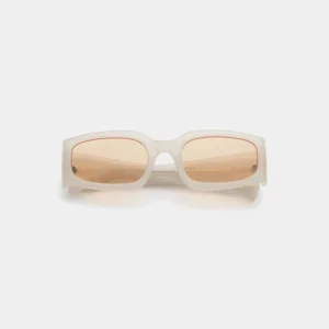 A. KJÆRBEDE Sonnenbrille Alex - Cream Bone