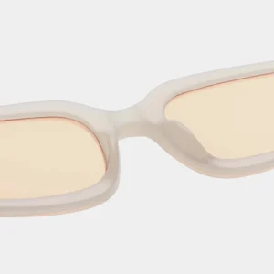 A. KJÆRBEDE Sonnenbrille Alex - Cream Bone