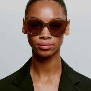A. KJÆRBEDE Sonnenbrille Billy - Chocolate