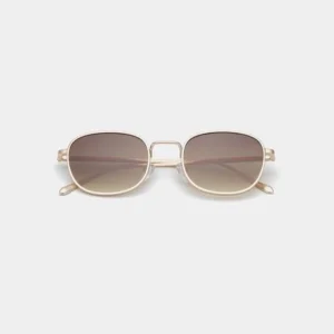 A. KJÆRBEDE Sonnenbrille Hello - Matte Gold