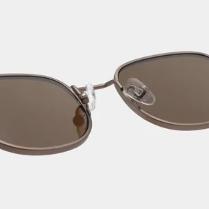 A. KJÆRBEDE Sonnenbrille Hello - Matte Brown