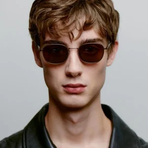 A. KJÆRBEDE Sonnenbrille Hello - Matte Brown