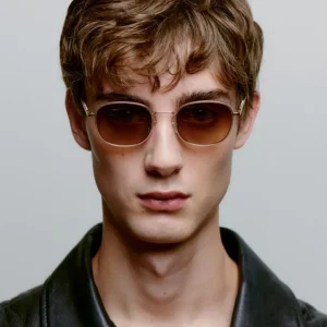 A. KJÆRBEDE Sonnenbrille Hello - Matte Gold