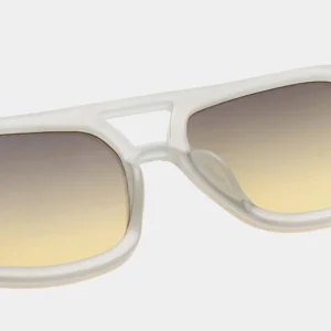 A. KJÆRBEDE Sonnenbrille Kaya - Cream Bone