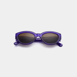 A. KJÆRBEDE Sonnenbrille Winnie - Purple Transparent
