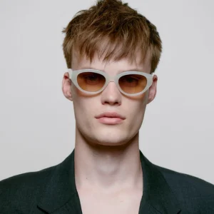 A. KJÆRBEDE Sonnenbrille Winnie - Cream Bone