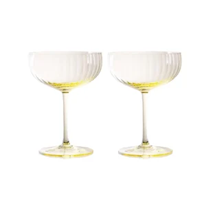 Anna von Lipa Champagnerglas Lyon Citron - 2er Set