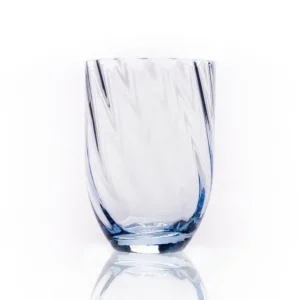 Anna von Lipa Glas Swirl Light Blue
