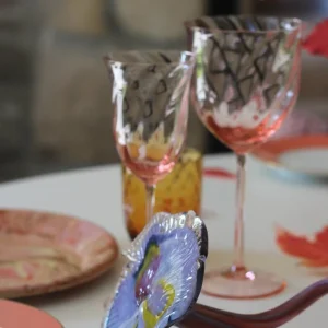Anna von Lipa Weißwein Glas Limoux rosa