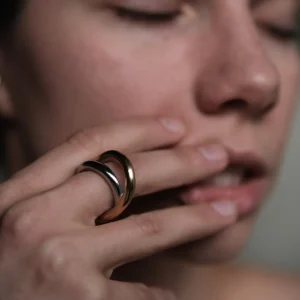 Bandhu Twotone Ring