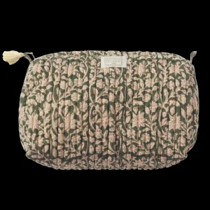 Bonheur du Jour Kosmetiktasche Indira Kaki Kaki - groß