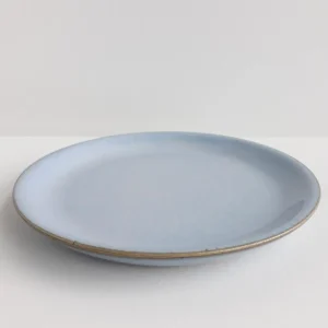 Bornholms Keramikfabrik Small Plate blue moss - 17 cm