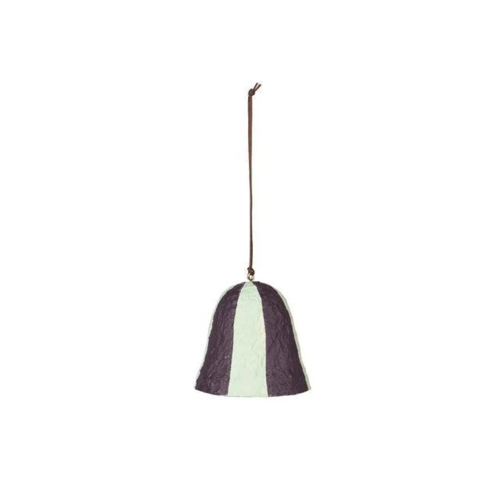 broste_copenhagen_christb_0.webp Broste Copenhagen Christbaum Glocke Stripe Pulp Blackberry Purple - 6cm
