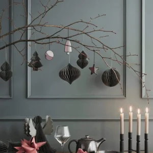 Broste Copenhagen Christmas Mix Papier Thyme - 4er Set