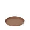 Broste Copenhagen Dekoteller Donna meerkat camel - 22cm