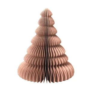 Broste Copenhagen Honeycomb WeihnachtsbaumIndian Tan - 15cm