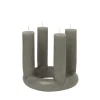 Broste Copenhagen Kerzenkranz LUCILLE Fungi - Wachs
