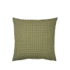 Broste Copenhagen Kissenbezug Bodil Baumwolle 50x50cm - Grape Leaf Green