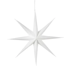 Broste Copenhagen Papier Dekostern "Star" White - 50cm