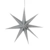 Broste Copenhagen Papier Dekostern "Star" Silver - 50cm