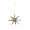Broste Copenhagen Papier Dekostern "Star" Natural Brown - 15cm