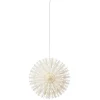 Bungalow DK Papier Ornament Crystal White - 21cm