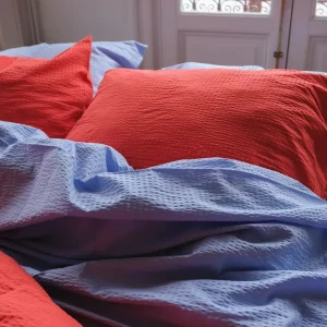 CRSP - Bettbezug Set Einzelbett Chilli (2 tlg.) - 140x200/220cm + 60x70cm