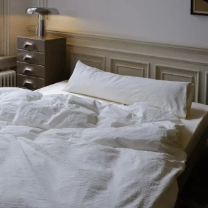 CRSP - Bettbezug Set Einzelbett Vanilla (2 tlg.) - 140x200/220cm + 60x70cm
