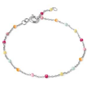 Enamel Copenhagen Armband Lola Rainbow - 925er Sterlingsilber