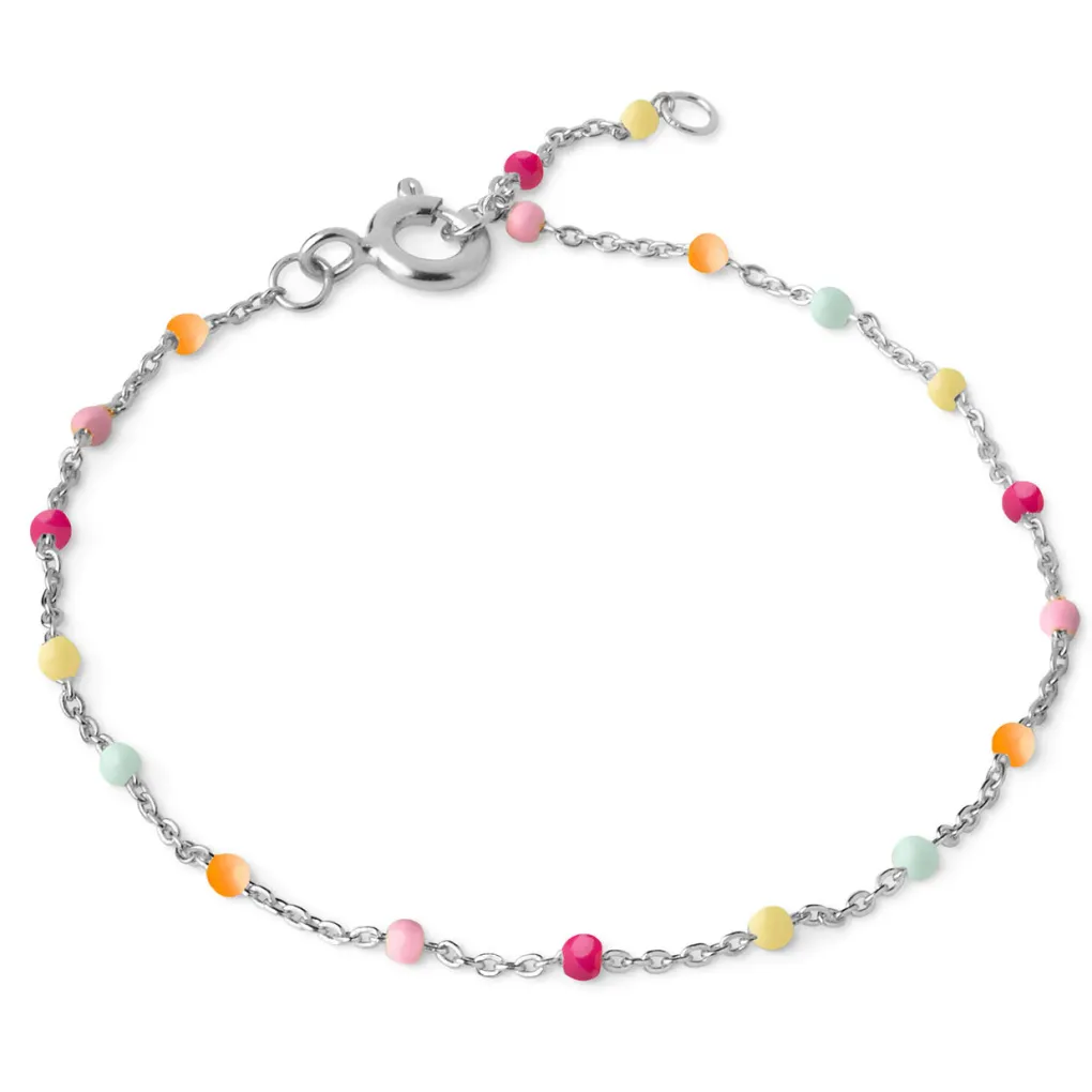 enamel_copenhagen_armband_0-12.webp Enamel Copenhagen Armband Lola Rainbow - 925er Sterlingsilber