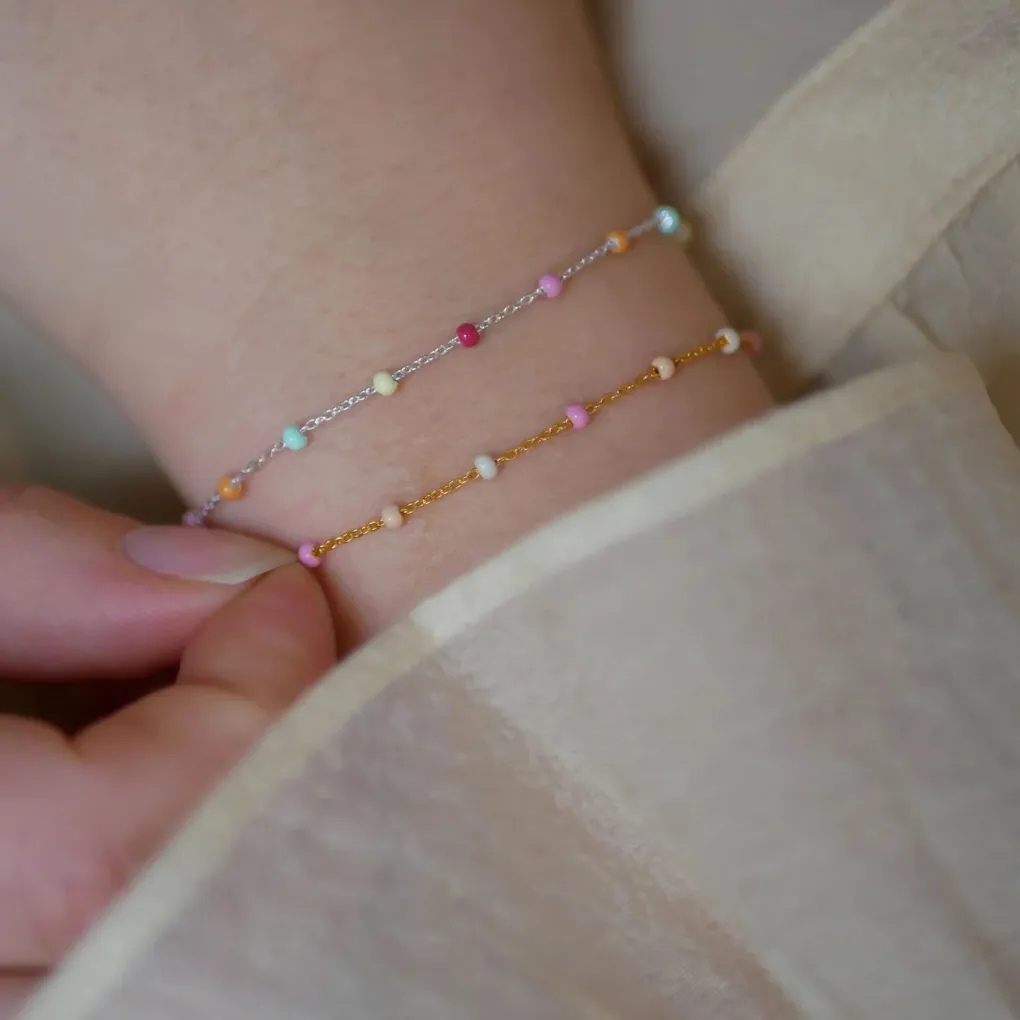 enamel_copenhagen_armband_1-12.webp Enamel Copenhagen Armband Lola Rainbow - 925er Sterlingsilber