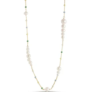 Enamel Copenhagen Halskette Lola Carmen- 18k vergoldetes 925er Sterlingsilber