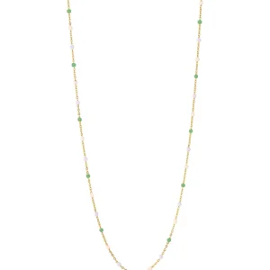 Enamel Copenhagen Halskette Lola Wilderness - 18k vergoldetes 925er Sterlingsilber