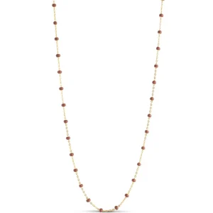 Enamel Copenhagen Halskette Lola Copper - 18k vergoldetes 925er Sterlingsilber