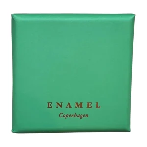 Enamel Copenhagen Ohrringe Paula 10mm Green - 18k vergoldetes 925er Sterlingsilber