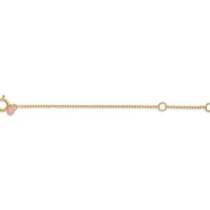 Enamel Copenhagen Verlängerungskette Cable - 18k vergoldetes 925er Sterlingsilber