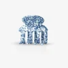 sasstie Hair Clip True Denim