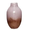 Hübsch Glasvase lila/braun - 37cm