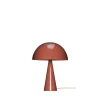 Kinder Hübsch Tischlampe Mush Mini Rotbraun