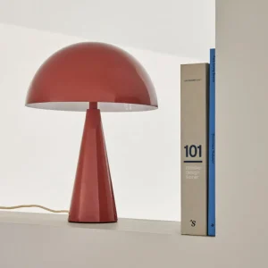 Kinder Hübsch Tischlampe Mush Mini Rotbraun