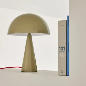 Kinder Hübsch Tischlampe Mush Mini Sandfarben