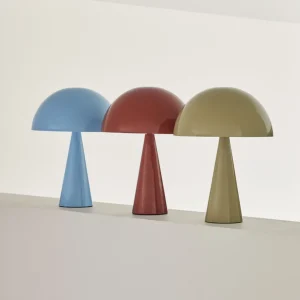 Kinder Hübsch Tischlampe Mush Mini Sandfarben
