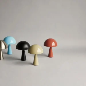 Kinder Hübsch Tischlampe Mush Mini Sandfarben