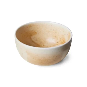HKliving Chef Ceramics Bowl Rustic Cream / Brown