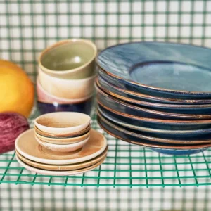 HKliving Chef Ceramics Bowl Rustic Cream / Brown