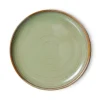 HKliving Chef Ceramics Dessert Teller Moss Green - 20cm