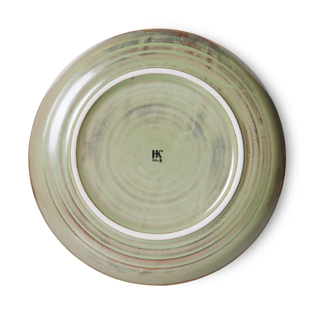 hkliving_chef_ceramics_de_1.webp HKliving Chef Ceramics Dessert Teller Moss Green - 20cm