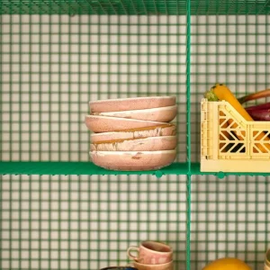 HKliving Chef Ceramics Tasse und Untertasse Rustic Pink