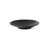 HKliving Kyoto Ceramics Japanese Desert Plate matt black