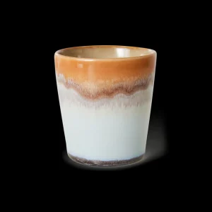 HKliving 70s Keramik Becher Ash
